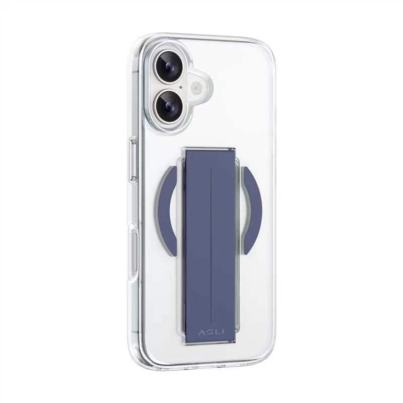 Asli Global iPhone 16 Silicone Grip & MagSafe Case | Dark Blue Asli Global iPhone 16 Silicone Grip & MagSafe Case | Dark Blue